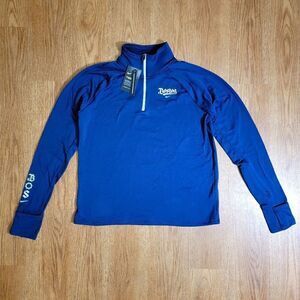 Nike Boston Marathon Therma Fit Running Jacket Navy Blue Women's Size Large L